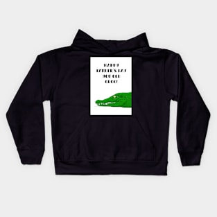 Old Croc Father's Day Kids Hoodie